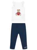Legginsy - Guess Komplet t-shirt i legginsy A6RG02 KA6W4 Kolorowy Regular Fit - miniaturka - grafika 1