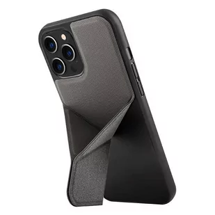 UNIQ etui Transforma iPhone 12 Pro Max 6,5" szary/charcoal grey - Etui i futerały do telefonów - miniaturka - grafika 3