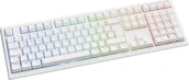 Klawiatury - Ducky One X Wireless Gaming-Tastatur, induktiv, Hot Swap, RGB - Ducky Inductive Switch, ISO DE, weiß DKON2408IST3-DADEPDOECL2WW1 - miniaturka - grafika 1