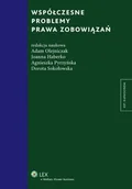 Prawo - Współczesne problemy prawa zobowiązań Joanna Haberko - miniaturka - grafika 1