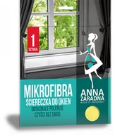 Ściereczki, gąbki, czyściki - Anna Zaradna Ściereczka z mikrofibry do okien - miniaturka - grafika 1