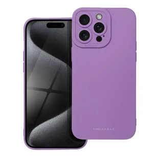 Futerał Roar Luna Case - do iPhone 15 Pro Max Fioletowy - Etui i futerały do telefonów - miniaturka - grafika 1