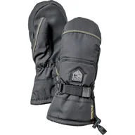 Rękawice narciarskie - Hestra Gore-Tex Gauntlet, rękawice, juniorskie, czarne - miniaturka - grafika 1