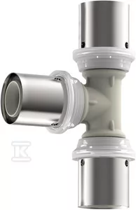 Purmo Trójnik PURMO CLEVERFIT PPSU LBP 16x16x16 - Łączniki, trójniki, kształtki - miniaturka - grafika 1