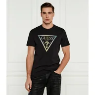 Koszulki męskie - GUESS T-shirt Slim Fit - miniaturka - grafika 1