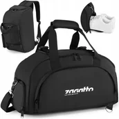 Akcesoria podróżnicze - Torba sportowa plecak 2w1 damska męska na ramię treningowa podróżna ZAGATTO - miniaturka - grafika 1