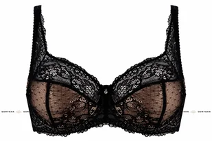 Scarlet/B3 biustonosz półusztywniany czarny (kolor jak na zdjęciu, rozmiar 85E) - Biustonosze - miniaturka - grafika 2