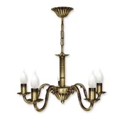 Lampy sufitowe - Lemir PRIMA O1005/W5 LAMPA WISZĽCA - miniaturka - grafika 1