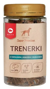 Maced Super Premium Trenerki Królik, jabłko i burak 150g - Przysmaki dla psów - miniaturka - grafika 1
