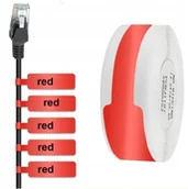 Drukarki kart i etykiet - Niimbot Naklejki Termiczne Do Kabli 12.5X109 65Szt - miniaturka - grafika 1