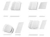 Spawarki - PARKSIDE® Zestaw zapasowych szybek do przyłbicy spawalniczej PSES 3 A1, 3 elementy - miniaturka - grafika 1