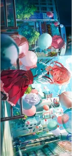 Plakat Anime Kanojo, Okarishimasu KO_023 A2 Custom Manga