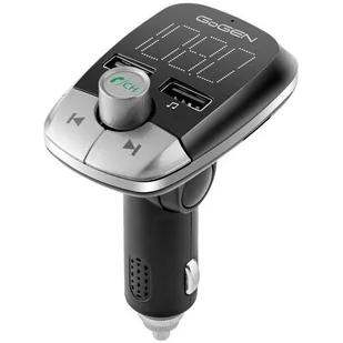 GoGEN Transmiter CTR 258 BT W czarny/srebrny - Akcesoria car audio - miniaturka - grafika 1