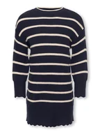 Sukienki - KIDS ONLY Sukienka dzianinowa w kolorze granatowym - miniaturka - grafika 1