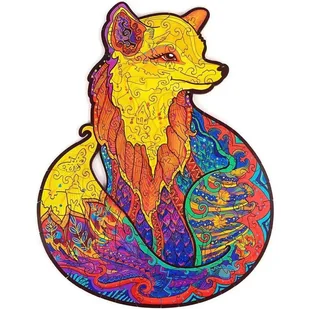 Puzzle Drewniane Lis 3D, Rozmiar A3, Puzzle Kreatywne dla Dorosłych Lisek - Puzzle Puzzle Drewniane Lis 3D, Rozmiar A3, Puzzle Kreatywne dla Dorosłych Lisek - Puzzle - miniaturka - grafika 1