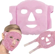 Maseczki do twarzy - Verk Żelowa maska chłodząca na twarz ogrzewająca relksująca okład na oczy żel Żelowa maska chłodząca na twarz ogrzewająca relksująca okład na oczy żel - miniaturka - grafika 1