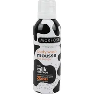 Kosmetyki do kąpieli - Morfose Milk Therapy Body Wash Mousse Pianka-Mus do mycia ciała - miniaturka - grafika 1