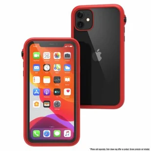 Catalyst Etui Impact Protection iPhone 11 Czerwono-czarny | CATDRPH11REDM - Etui i futerały do telefonów - miniaturka - grafika 1