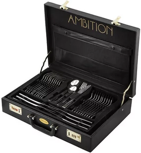 Ambition Prato 83844 sztućce 72 elementy walizka + PREZENT Enova33722 - Zestawy sztućców - miniaturka - grafika 1