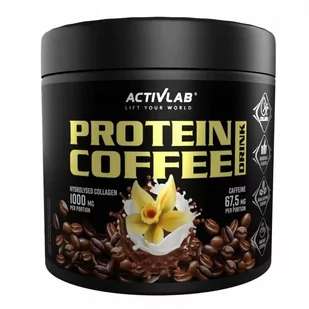 Protein Coffee Drink Activlab Kawa Kolagen Wanilia - Przedtreningówki - miniaturka - grafika 1