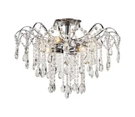 Lampy sufitowe - Brilagi - Żyrandol natynkowy CRYSTAL 6xE14/60W/230V chrom błyszczący - miniaturka - grafika 1