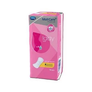 HARTMANN Wkładki anatomiczne MoliCare Premium Lady Pad x 14 szt 1 kropla - Pieluchy dla dorosłych - miniaturka - grafika 1