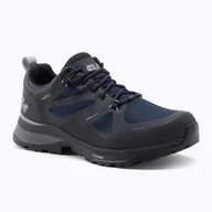 Buty trekkingowe męskie - Buty trekkingowe męskie Jack Wolfskin Force Striker Texapore granatowe 4038841_1175 - miniaturka - grafika 1
