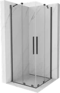 Kabiny prysznicowe - Mexen Velar Duo kabina prysznicowa rozsuwana 90x90 cm, transparent, gun metal - 871-090-090-02-95 - miniaturka - grafika 1