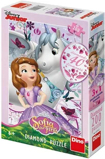 Oryginalne puzzle z diamencikami dla dziewczynki 5+ JEJ WYSOKOŚĆ ZOSIA - Puzzle - miniaturka - grafika 1