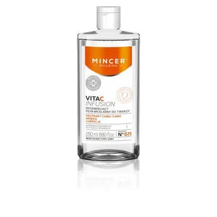 Mincer Pharma Vita C Infusion Regenerujący płyn micelarny do twarzy nr 611 250 ml - Płyny micelarne - miniaturka - grafika 2