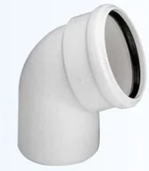 Odwodnienia, kanały i akcesoria - Magnaplast Kolano 15° kanalizacji wewnętrznej dBB 110mm 15700 - miniaturka - grafika 1