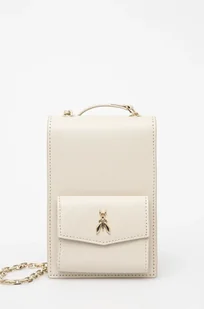 Patrizia Pepe torebka skórzana kolor biały 2Q0007 L061 - Torebki damskie - miniaturka - grafika 1