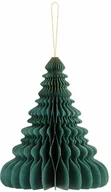 Bombki - Bombka papierowa rozetka Choinka butelkowa zieleń - 24 cm - 1 szt. - miniaturka - grafika 1