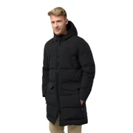 Kurtki męskie - Męska kurtka puchowa Jack Wolfskin NORDLICHT PARKA M black - S - miniaturka - grafika 1