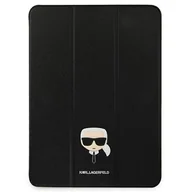 Etui do tabletów - Apple Etui na tablet Karl Lagerfeld Head Saffiano na iPad Pro 11" KLFC11OKHK) Czarne - miniaturka - grafika 1