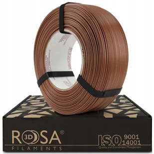 3D plastikas PLA rudas/kakavinis Mocha Mousse 1kg refill pakuote Rosa3D - Filamenty i akcesoria do drukarek 3D - miniaturka - grafika 1