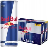 Napoje energetyczne i izotoniczne - Napój Energetyczny Red Bull Puszka 250ml 8szt - miniaturka - grafika 1