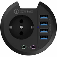 Huby USB - Icy Box Hub IB-HUB1430 - miniaturka - grafika 1