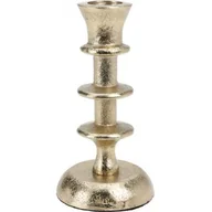 Świeczniki - Świecznik 13 x 6 cm złoty - miniaturka - grafika 1