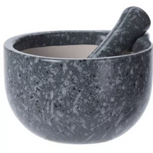 Moździerz kuchenny z tłuczkiem, ceramiczny, kolor antracytowy - Pozostałe akcesoria kuchenne - miniaturka - grafika 1
