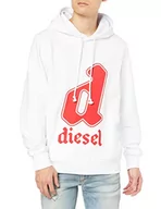 Bluzy męskie - Diesel S-ginnout Bluza męska, 100-0grai, M - miniaturka - grafika 1