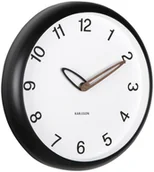 Zegary - Zegar Karlsson KA6043BK czarny 30 cm Bella . - miniaturka - grafika 1