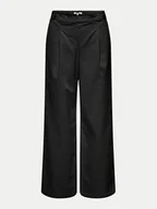 Spodnie sportowe damskie - ONLY Spodnie materiałowe Stella 15338662 Czarny Wide Leg - miniaturka - grafika 1