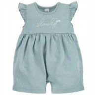 Rampersy - PINOKIO rampers SWEET CHERRY 68 zielony - miniaturka - grafika 1