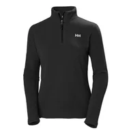 Bluzy damskie - Damski Polar HELLY HANSEN W DAYBREAKER 1/2 ZIP FLEECE 50845_991 – Czarny - miniaturka - grafika 1