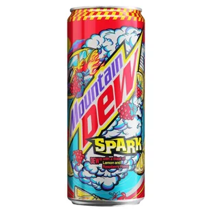 Mountain Dew Napój gazowany o smaku cytrynowo-malinowym 330 ml - Napoje gazowane - miniaturka - grafika 1