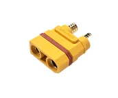 Podzespoły elektroniczne - Złącze Amass XT90HW-F żeńskie 45/90A - miniaturka - grafika 1