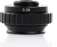 Mikroskopy i lupy - ADAPTER SOCZEWKA C-MOUNT 0,3X REGULACJA OSTROŚCI MIKROSKOP STEREOSKOPOWY - miniaturka - grafika 1