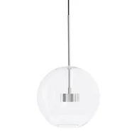 Lampy sufitowe - Lampa wisząca CAPRI chrom - 60 LED, aluminium, szkło XCP9148-1.CHROM - miniaturka - grafika 1