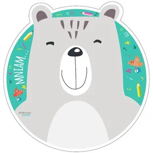 Mata stołowa Teddy 33.5 cm AMBITION JUNIOR - Zestawy naczyń dla dzieci - miniaturka - grafika 1